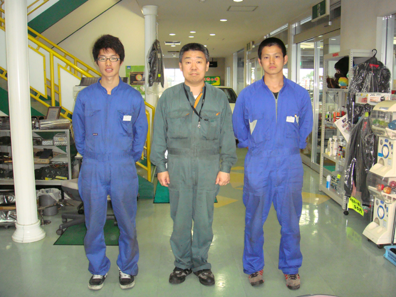 札幌工業高校電気科作業服